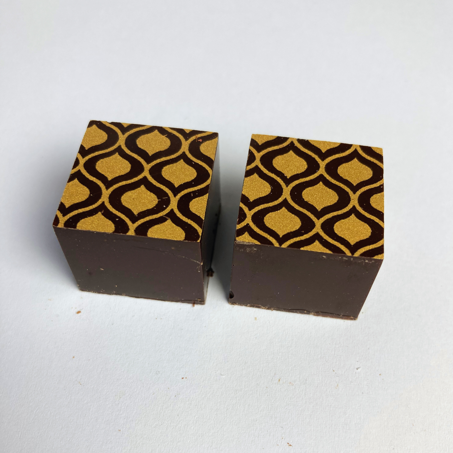 Mørk chokolade med appelsin - 2 stk.
