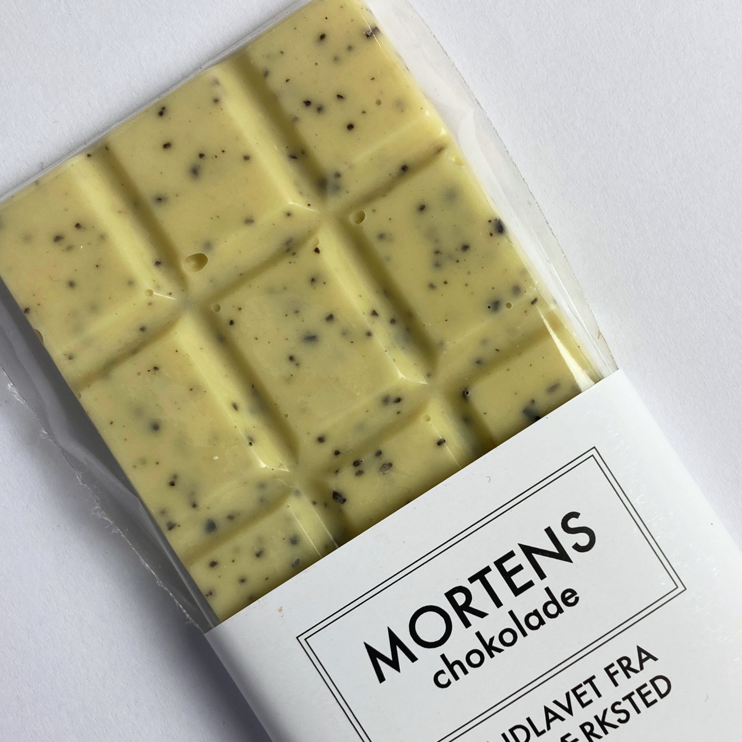 Hvid chokolade med lakrids