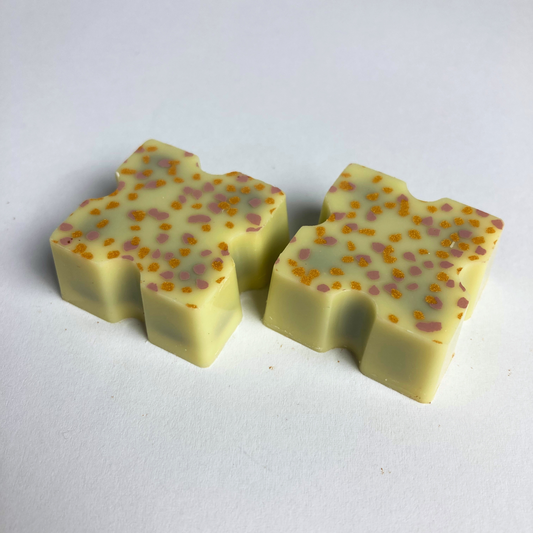 Hvid chokolade med rålakrids