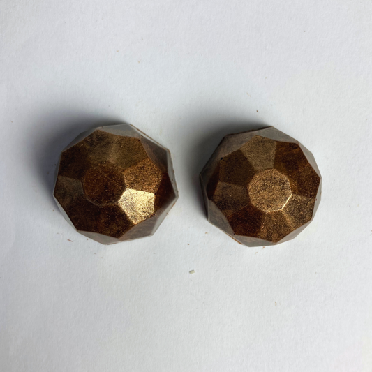 Mørk chokolade med karamel - 2 stk.