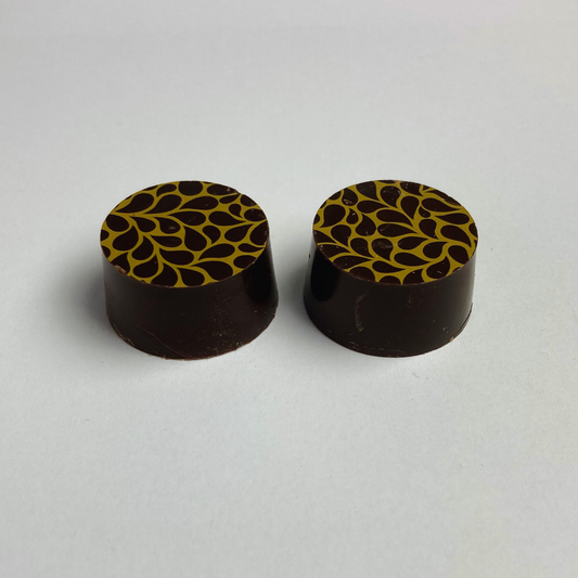 Mørk chokolade med fransk trøffel - 2 stk.