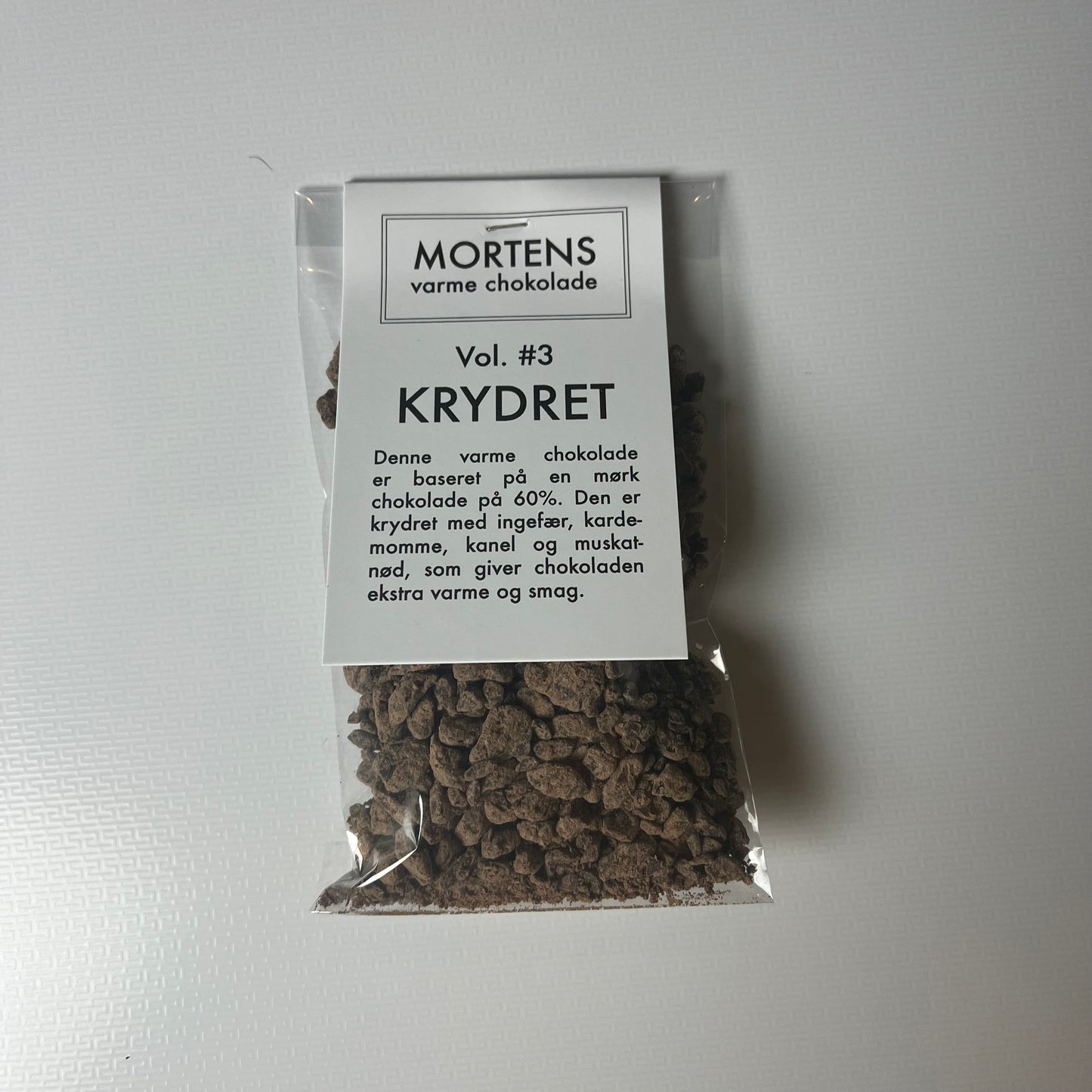 Mortens varme chokolade - 1 pose (KRYDRET)