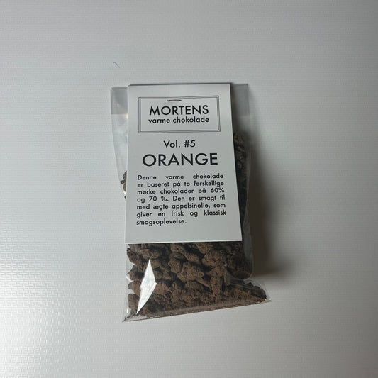 Mortens varme chokolade - 1 pose (ORANGE)